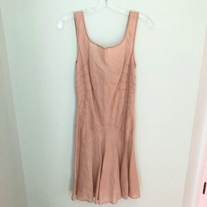 Vintage Calvin Klein Collection Pink Mini Dress